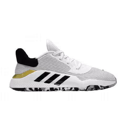 Adidas Pro Bounce 2019 Low 'White Black Gold'