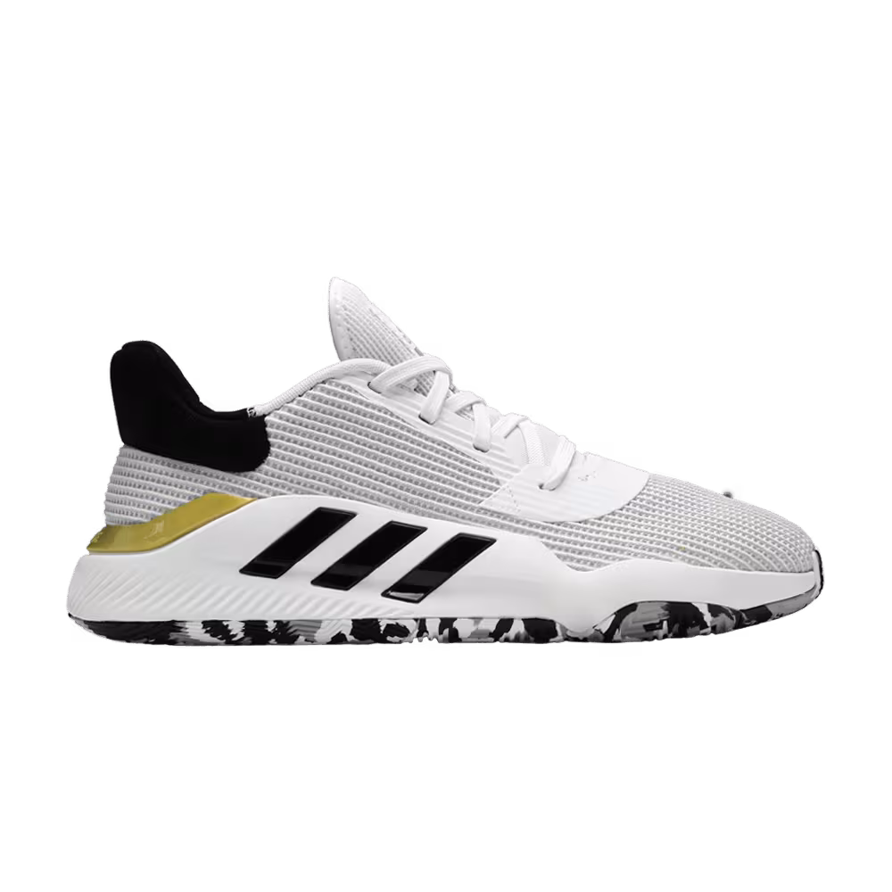 Adidas Pro Bounce 2019 Low White Black Gold