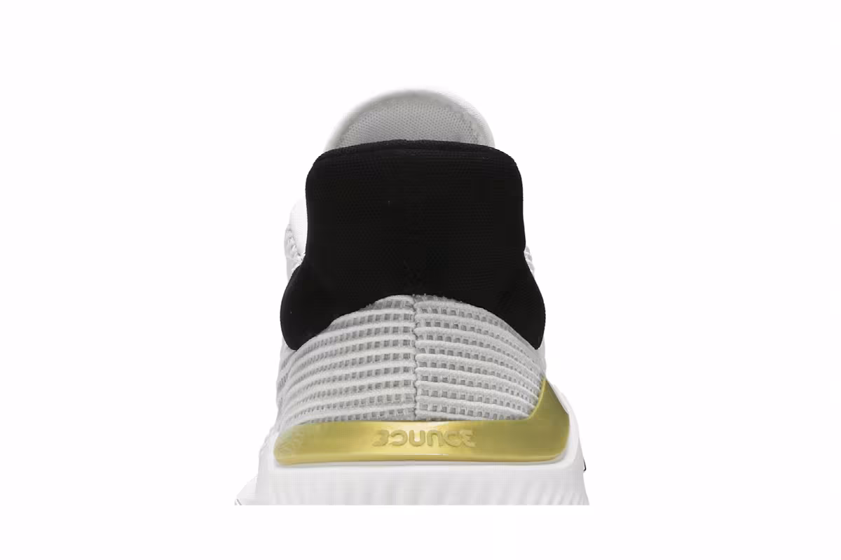 Adidas Pro Bounce 2019 Low White Black Gold, view 8