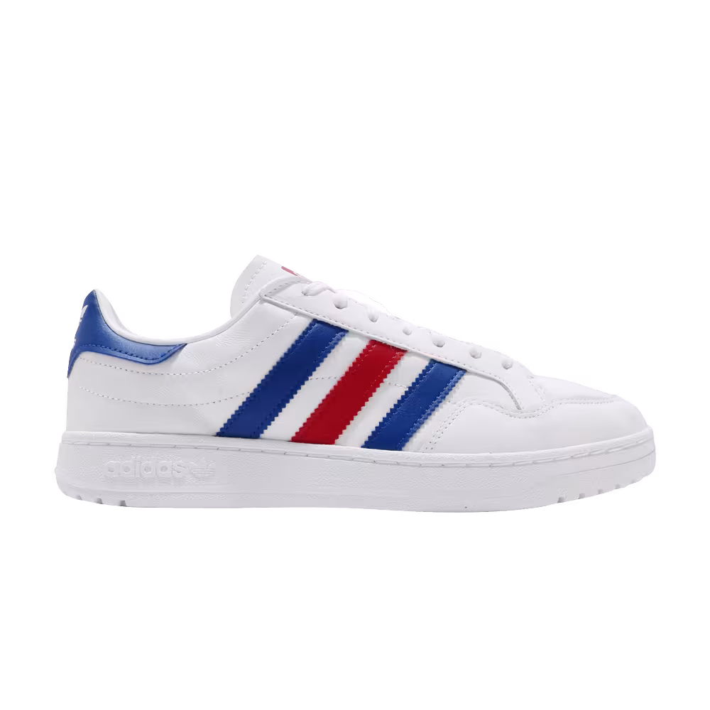 Adidas Team Court White Royal Scarlet
