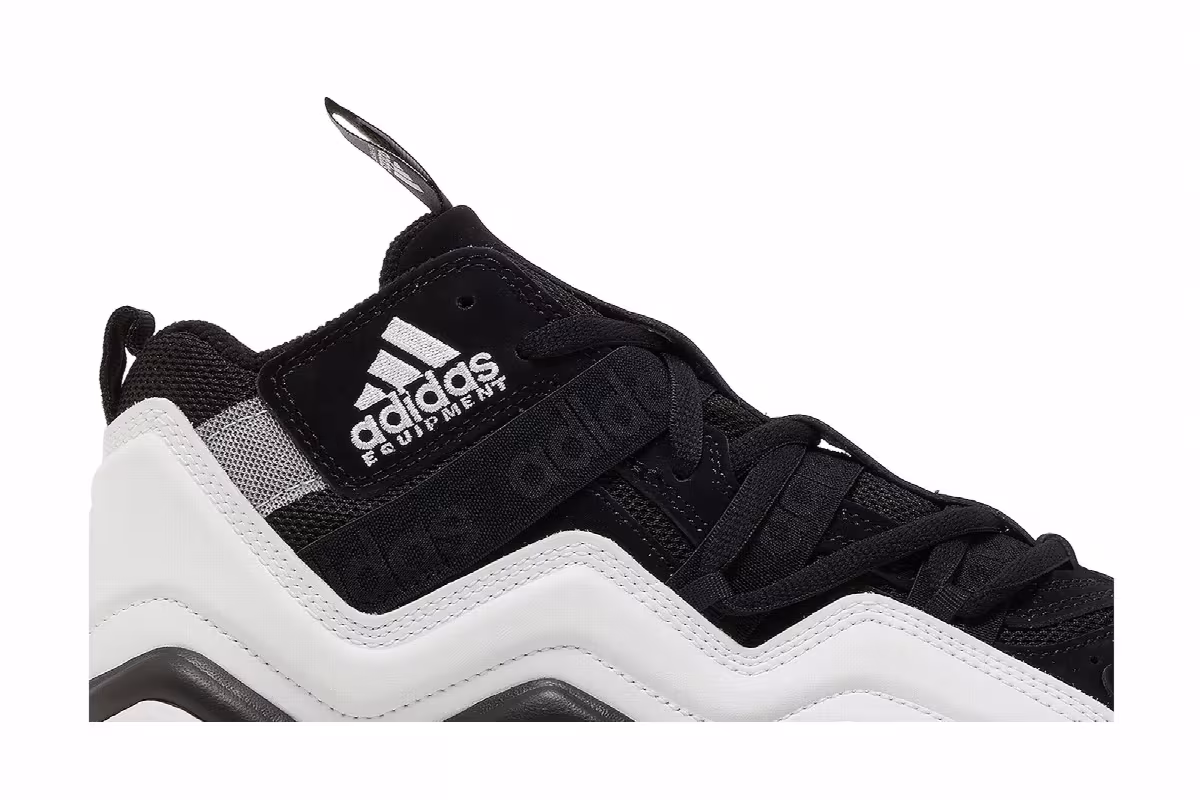 adidas Top Ten 2000 Black White, view 3