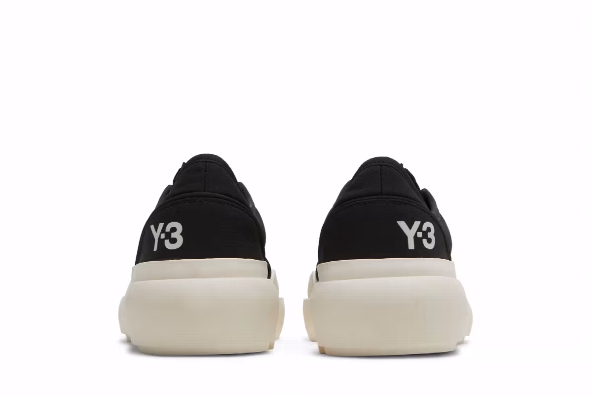 adidas Y-3 Ajatu Court Low Black White, view 7