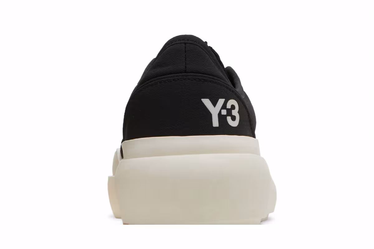 adidas Y-3 Ajatu Court Low Black White, view 8
