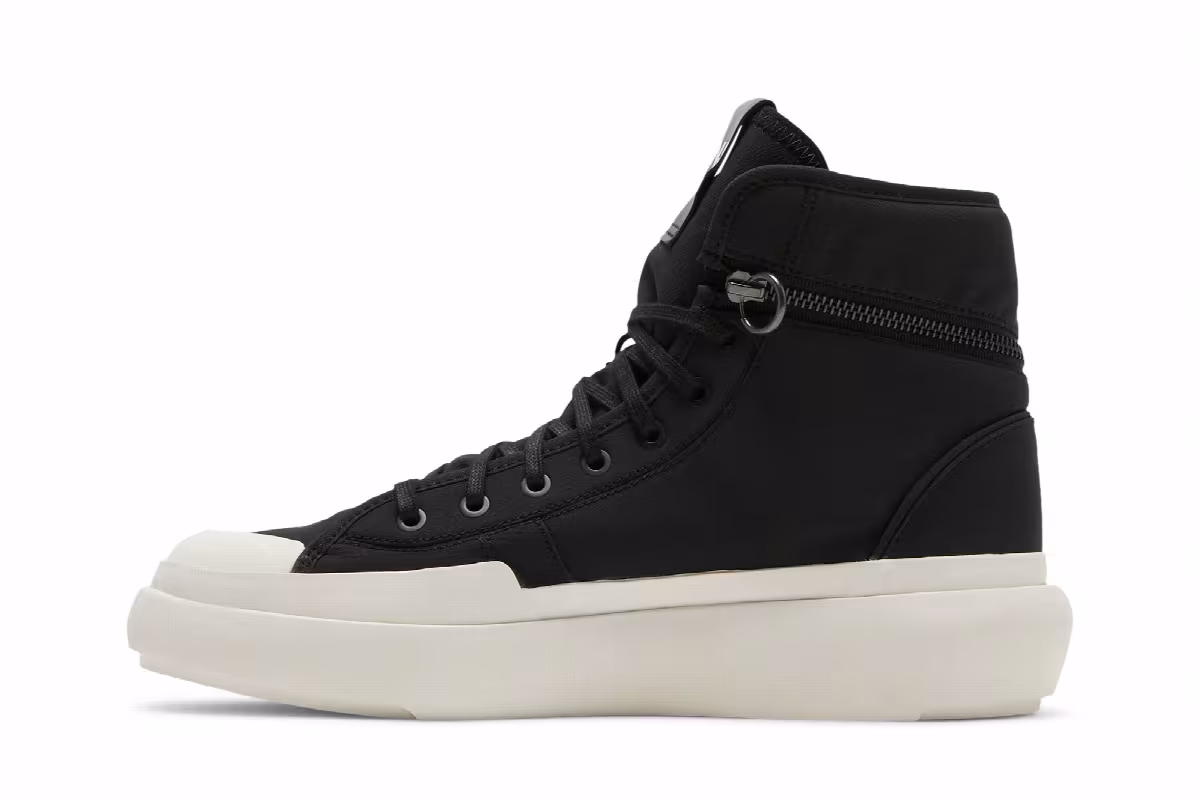adidas Y-3 Ajatu Court High Black White, view 4
