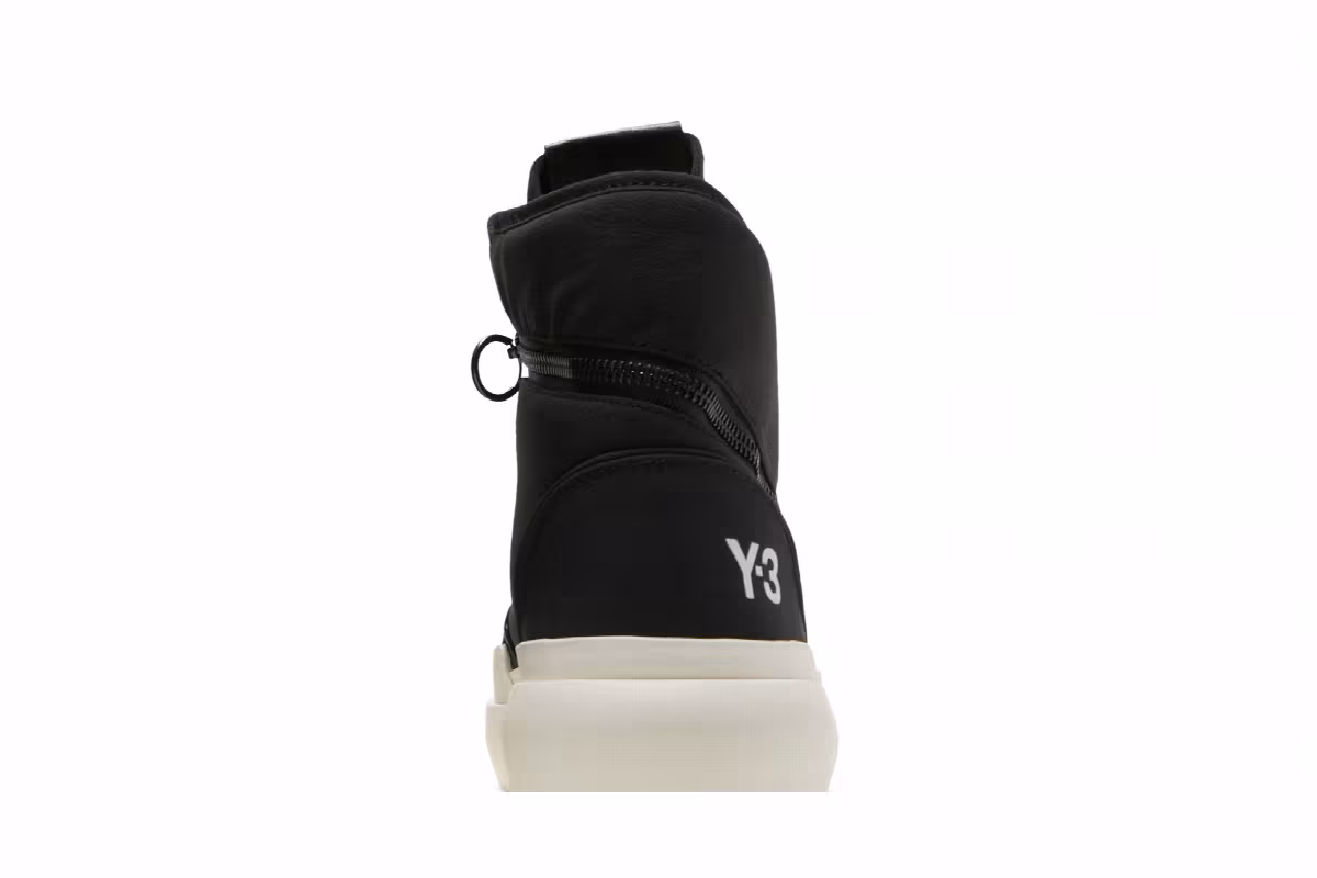 adidas Y-3 Ajatu Court High Black White, view 8
