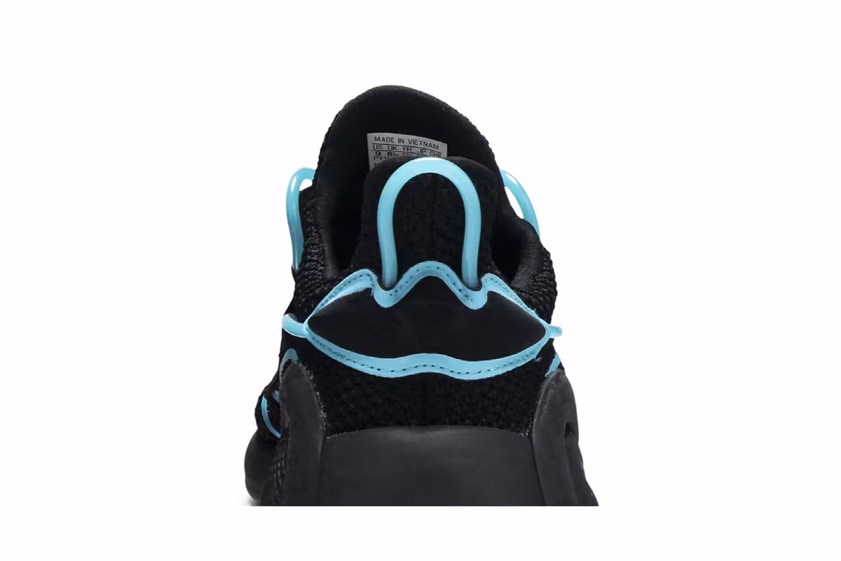 Adidas LXCON Black Bright Cyan, view 8
