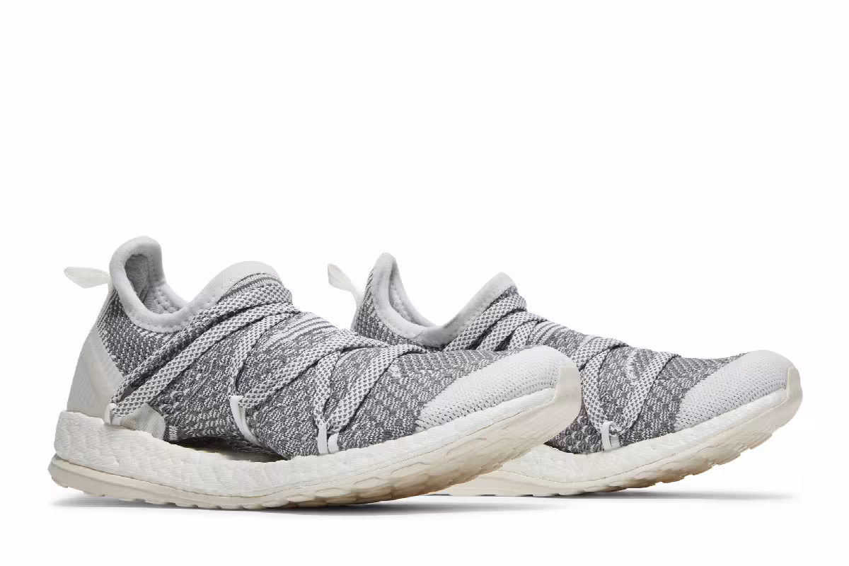 Stella McCartney x adidas Women's PureBoost X White Dark Blue, view 9
