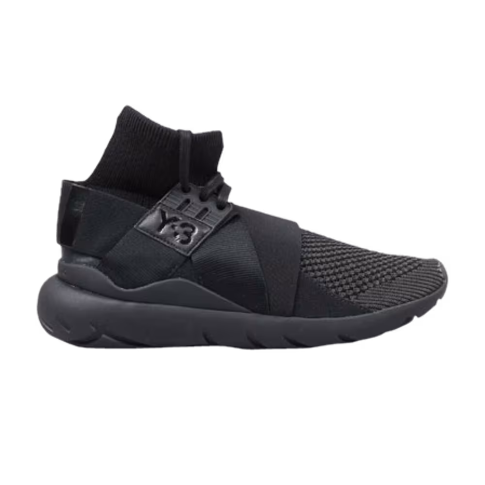 Adidas Y-3 Women's Qasa Elle Lace Knit Triple Black