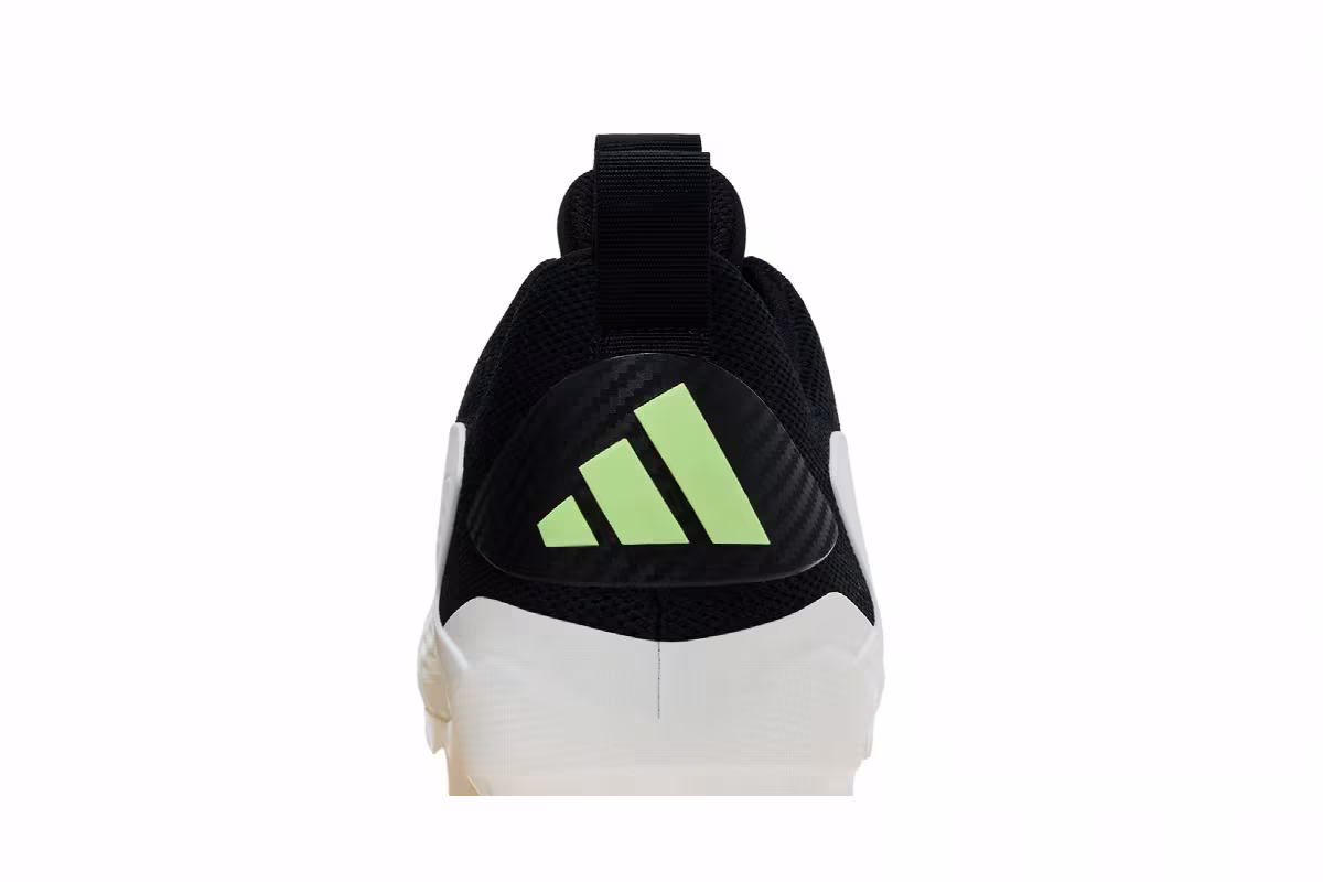 adidas AE 1 Low Football Cleat Black White, view 8