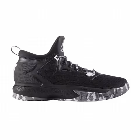Adidas D Lillard 2 'Black White Grey'