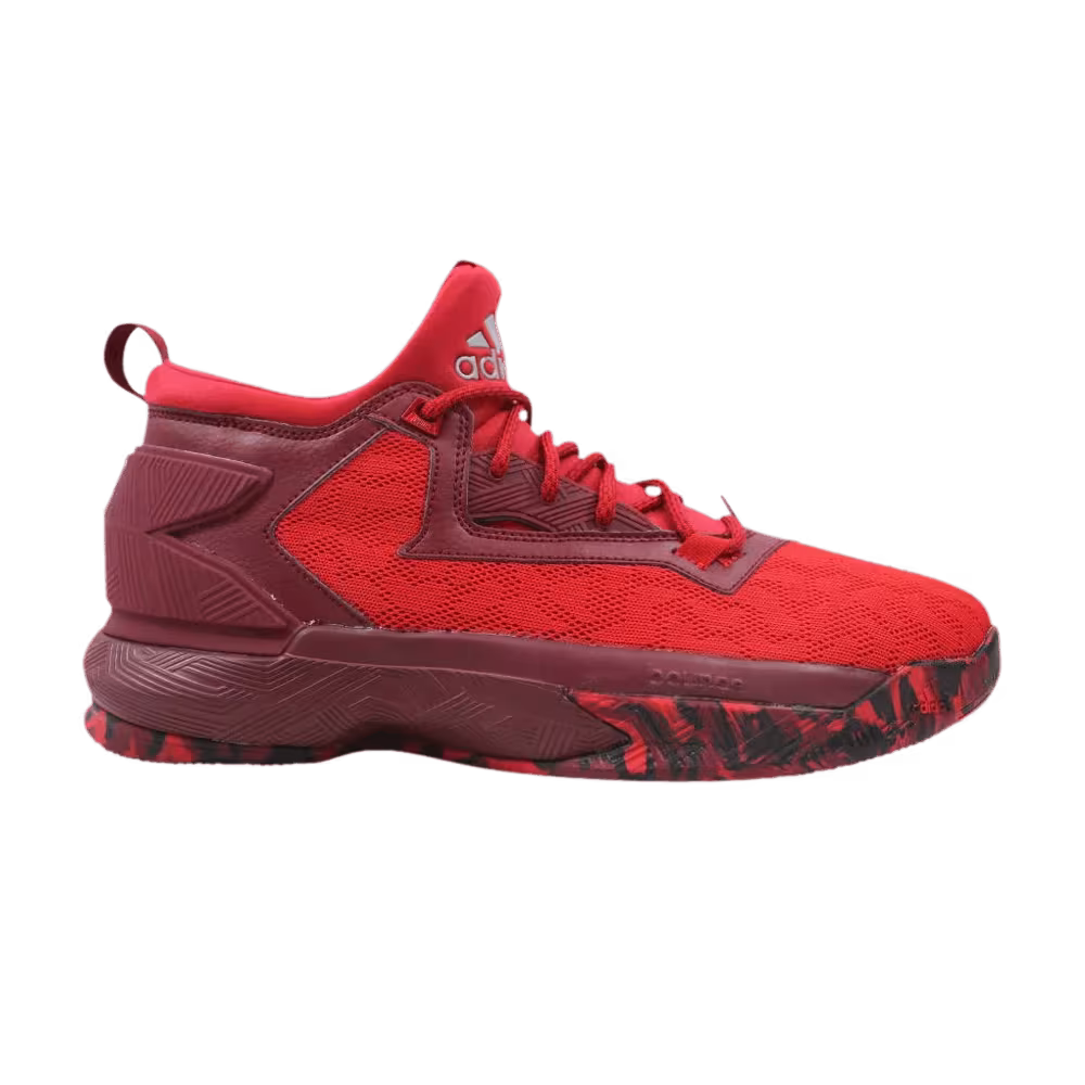 Adidas D Lillard 2 Scarlet Red