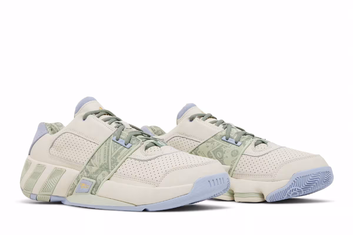 Damian Lillard x adidas Gil Zero Restomod Zero Dollar Bill, view 9