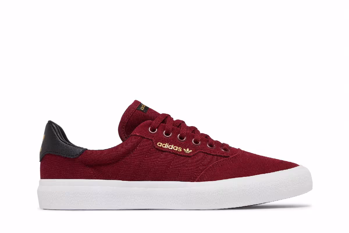 Adidas 3MC Vulc Collegiate Burgundy, view 2