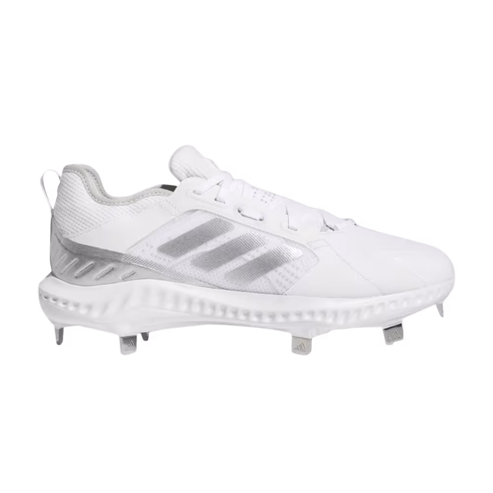 Adidas Women's PureHustle White Silver Metallic