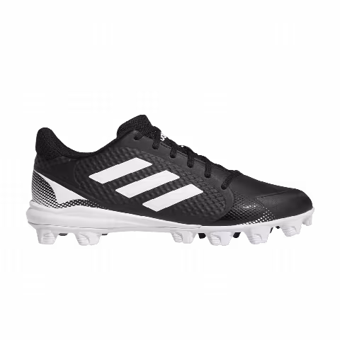 Adidas PureHustle 2 MD 'Black White'