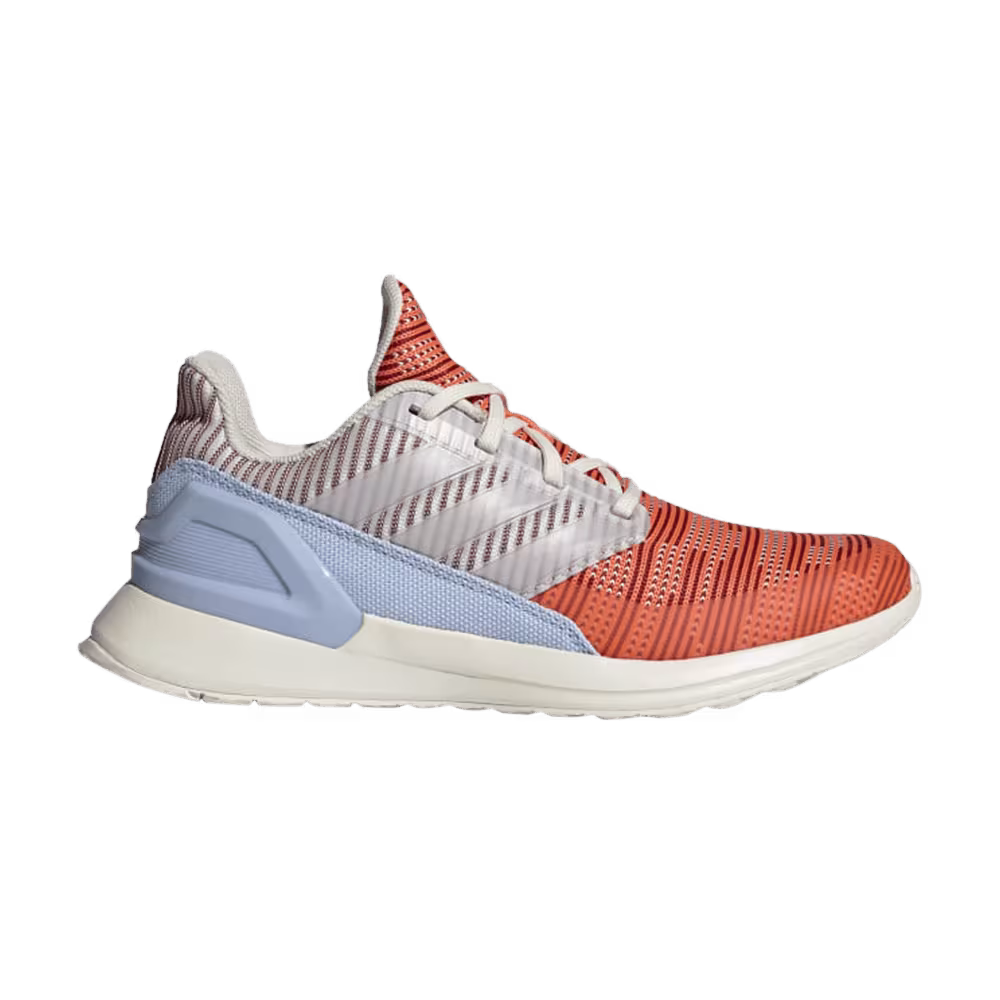 Adidas RapidaRun J White Hi-Res Coral