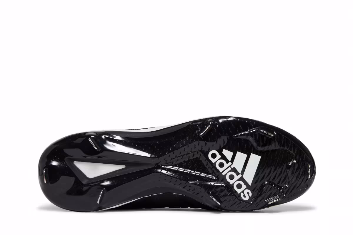 Adidas Icon Bounce Mid Black White, view 5