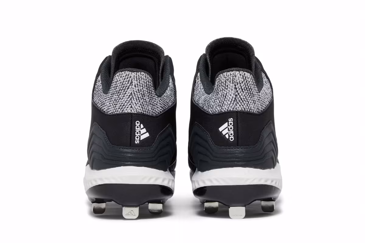 Adidas Icon Bounce Mid Black White, view 7