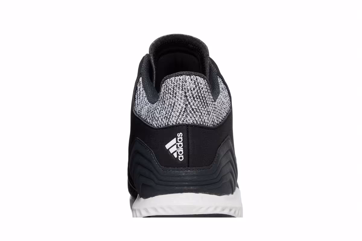 Adidas Icon Bounce Mid Black White, view 8
