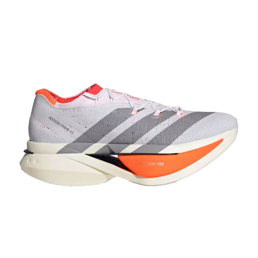 adidas Adizero Prime X3 Strung Cloud White Lucid Red