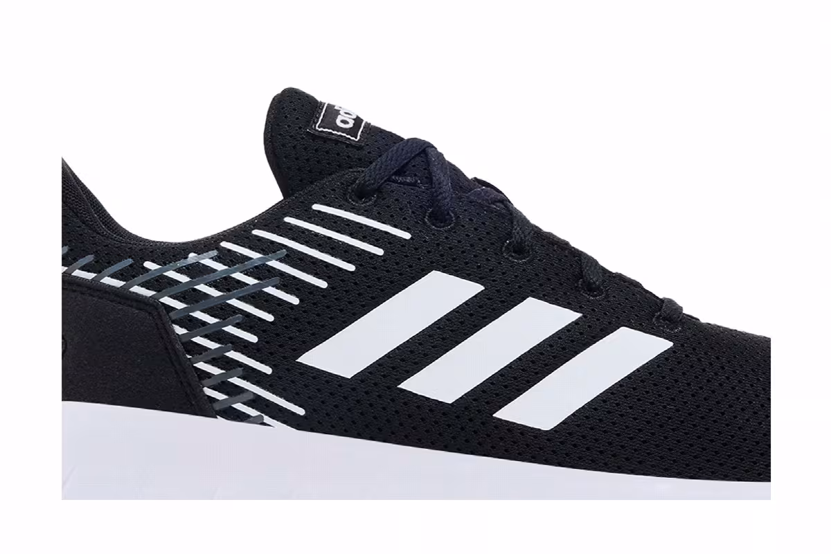 adidas Asweerun Black White, view 3