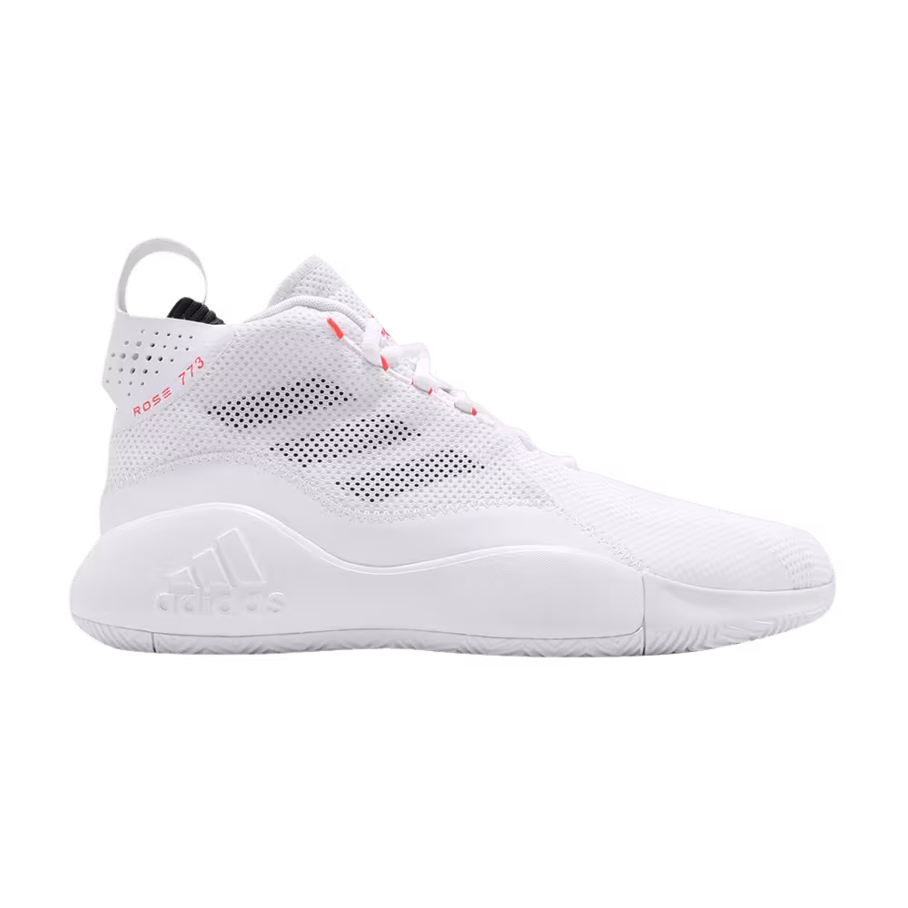 adidas D Rose 773 2020 White Solar Red