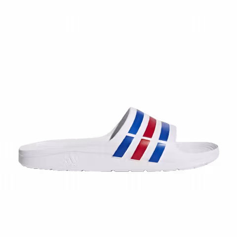 Adidas Duramo Slides 'White Blue Red'