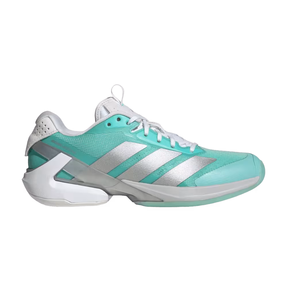 adidas Women's Adizero Ubersonic 5 Flash Aqua Silver Metallic