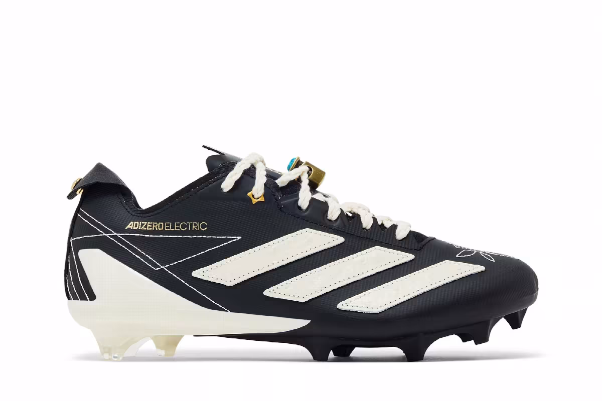 adidas Adizero Electric II Rodeo Core Black Off White, view 2