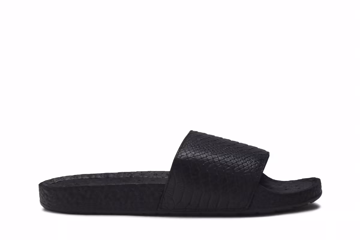Adidas Adilette Boost Slides Snakeskin, view 2
