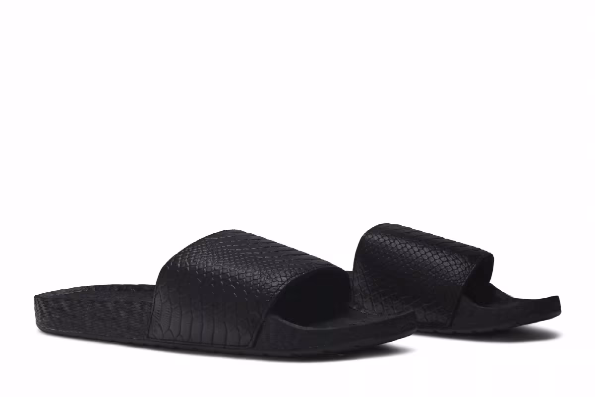 Adidas Adilette Boost Slides Snakeskin, view 9