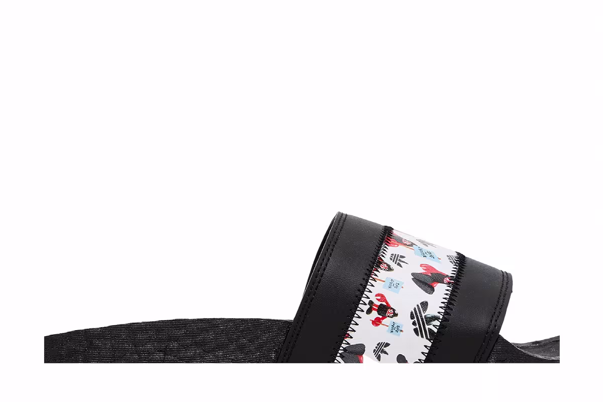 Philip Colbert x adidas Adilette Boost Save The Lobster, view 3