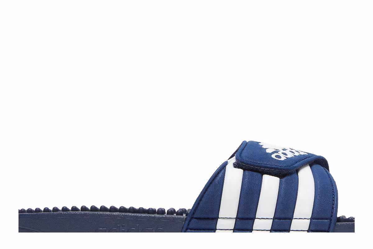 adidas Adissage Slides Dark Blue, view 3