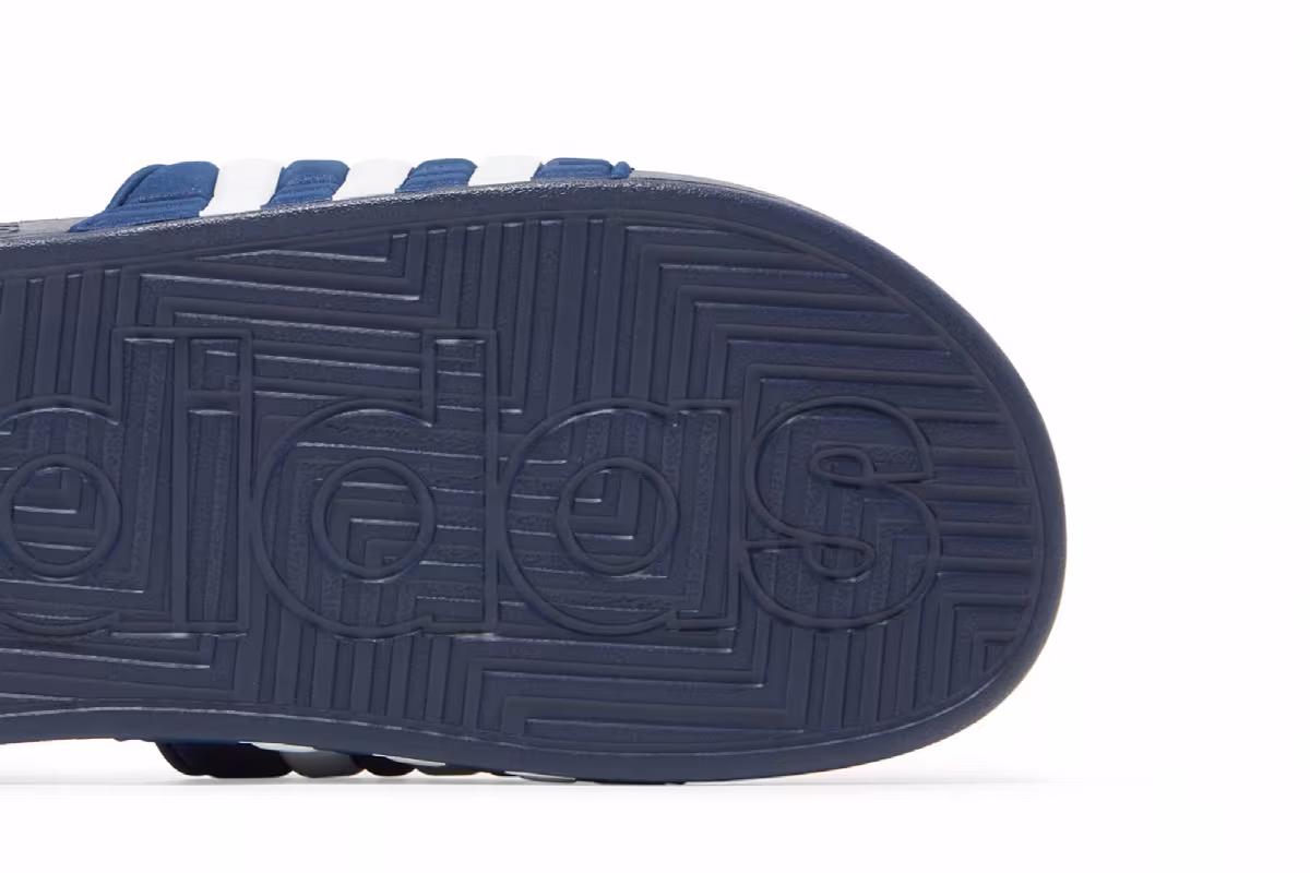 adidas Adissage Slides Dark Blue, view 6