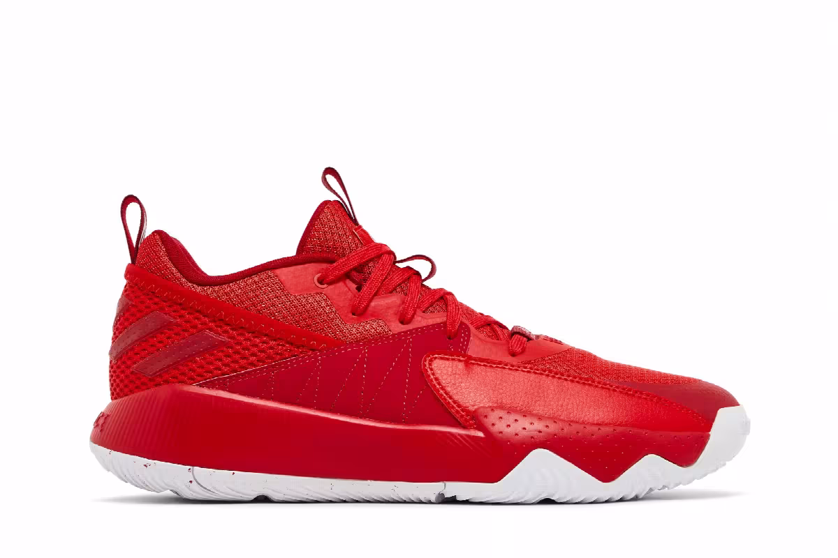 adidas Dame Certified EXTPLY 2.0 Bright Red, view 2