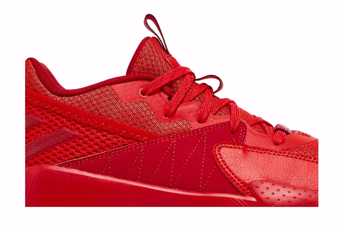 adidas Dame Certified EXTPLY 2.0 Bright Red, view 3