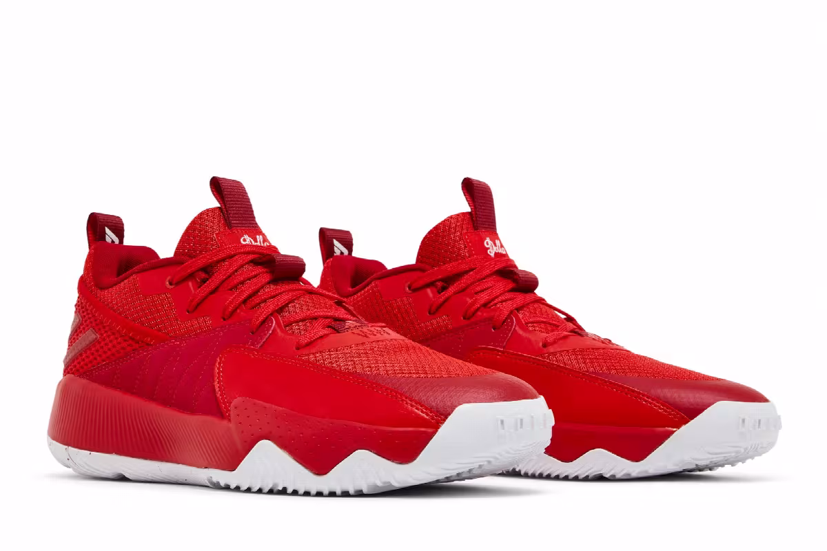 adidas Dame Certified EXTPLY 2.0 Bright Red, view 9