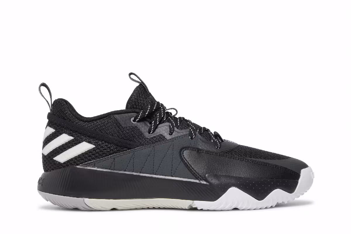 adidas Dame Certified EXTPLY 2.0 Black White, view 2