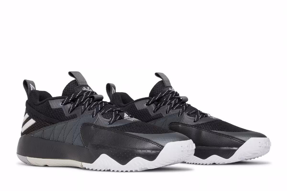 adidas Dame Certified EXTPLY 2.0 Black White, view 9
