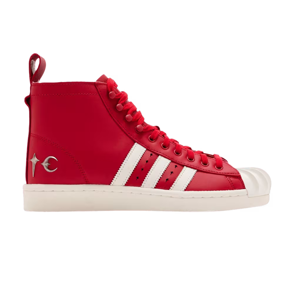 Thug Club x adidas Superstar Boot Red White