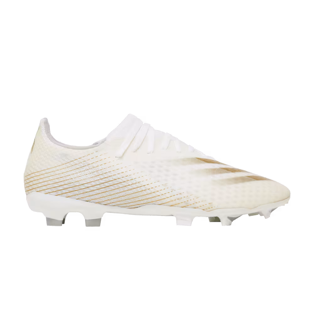 Adidas X Ghosted.3 FG White Metallic Gold Melange