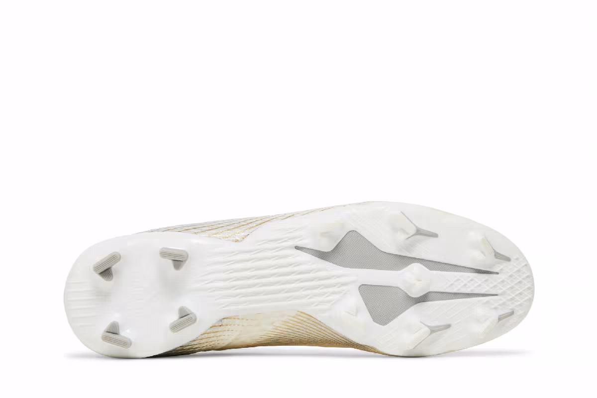 Adidas X Ghosted.3 FG White Metallic Gold Melange, view 5