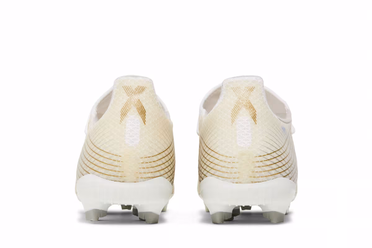 Adidas X Ghosted.3 FG White Metallic Gold Melange, view 7