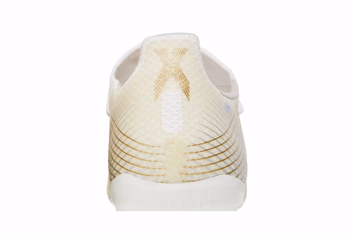 Adidas X Ghosted.3 FG White Metallic Gold Melange, view 8