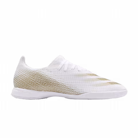 Adidas X Ghosted.3 IN 'White Metallic Gold Melange'