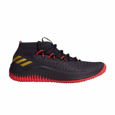 Adidas Dame 4 'Black Scarlet Gold'