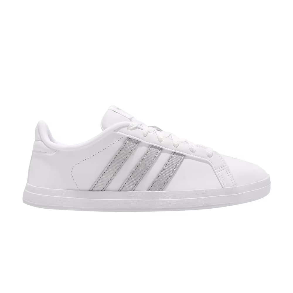 adidas Courtpoint White Silver Metallic