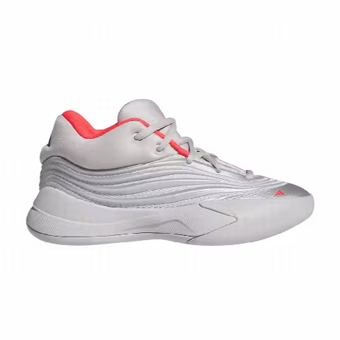 adidas Dame X 'Silver Metallic Lucid Red'