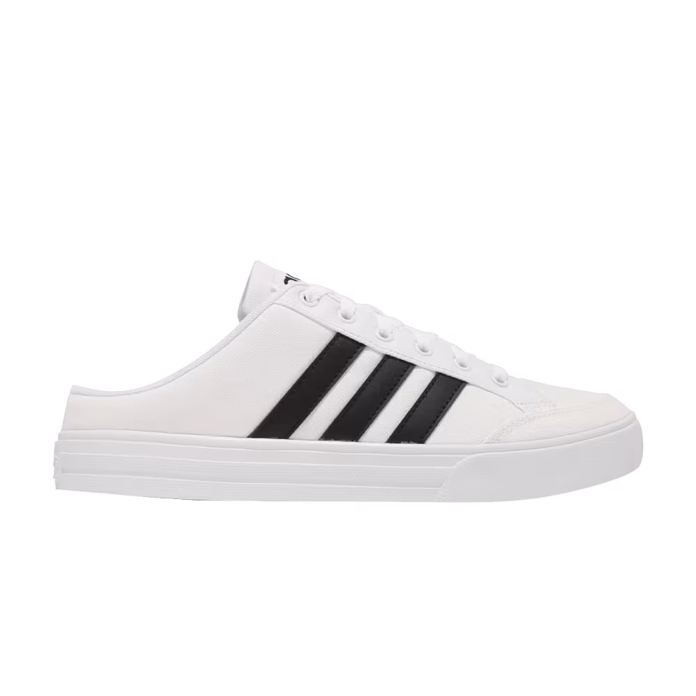 Adidas VS Set Mule White Black