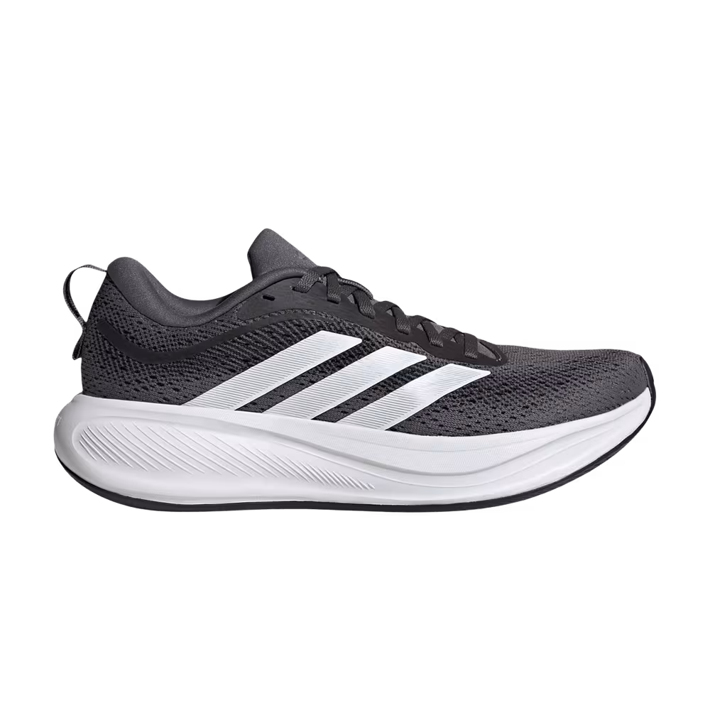 adidas Women's Response Pace Core Black Cloud White Silver Metallic